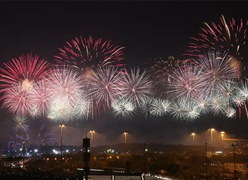 宽城焰火晚会